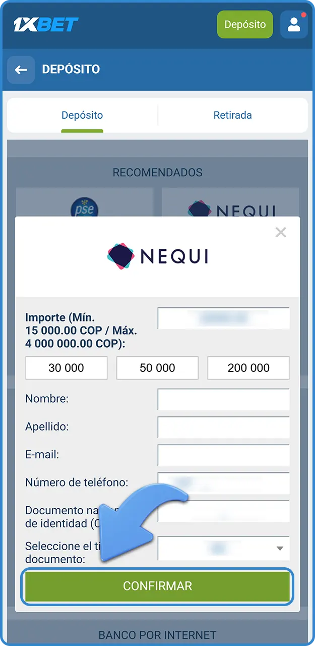 Descubre cómo recargar tu cuenta en 1xBet.