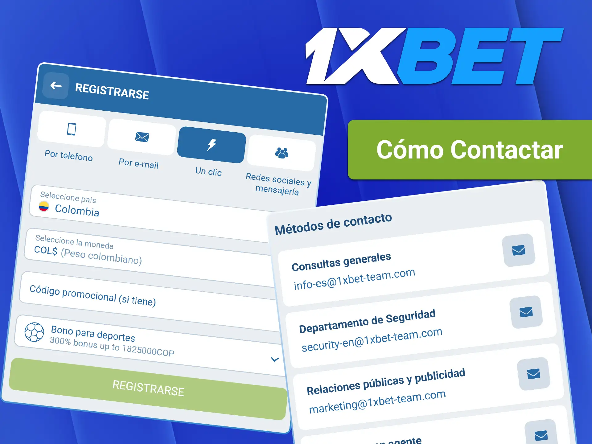 Descubre cómo obtener ayuda en 1xBet.